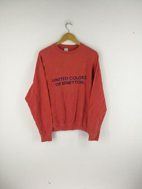 Other Designers BENETTON Sweatshirt United Colors Of Benetton Embroidered