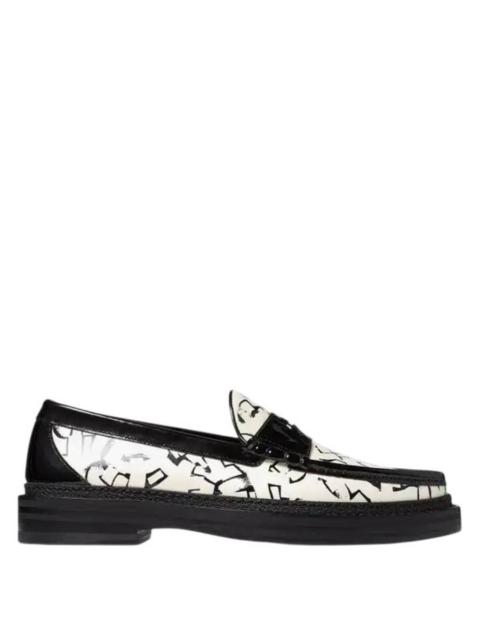JIMMY CHOO Jimmy Choo Eric Haze Ezra/F Artwork Printed Loafers
