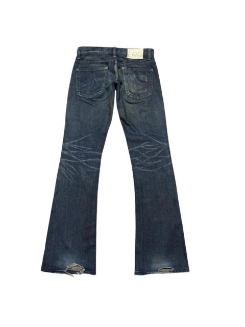 Other Designers Japanese Brand - Lee X Midas Machiavel Denim Flare Jeans LGB