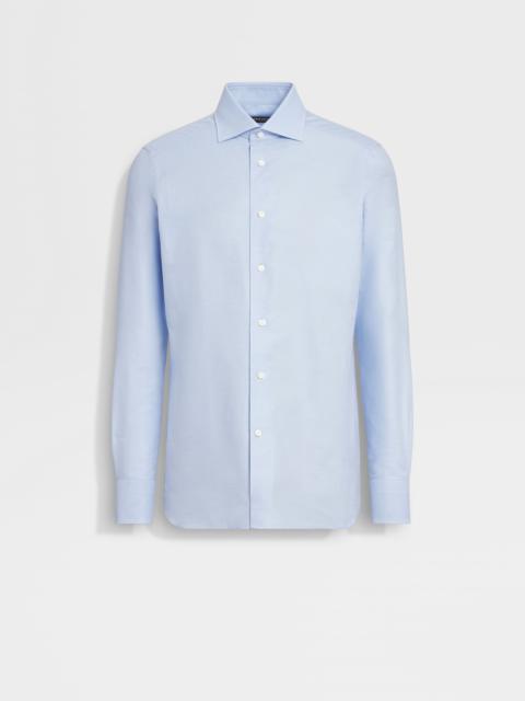 ZEGNA LIGHT BLUE TROFEO™ COTTON SHIRT