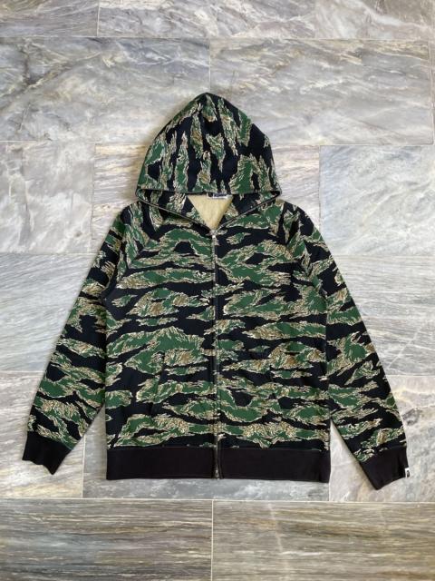 A BATHING APE® OG Bape Tiger Camo Full Zip Hoodie