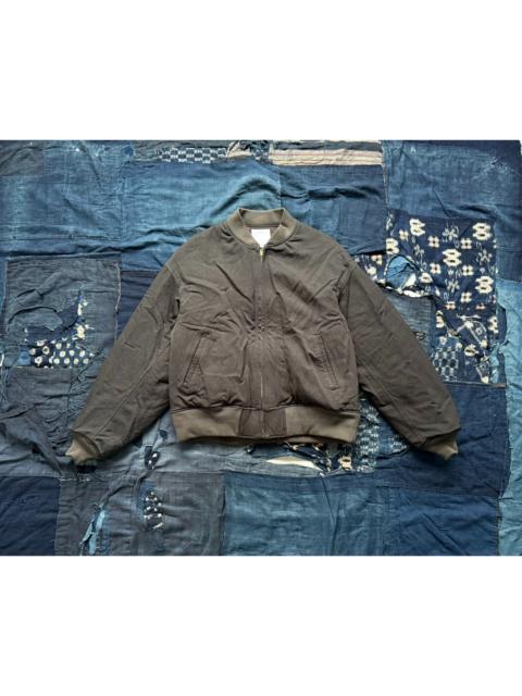 visvim VISVIM 26SS Barton Down Jacket – Washed/Distressed Wool-Linen Blend