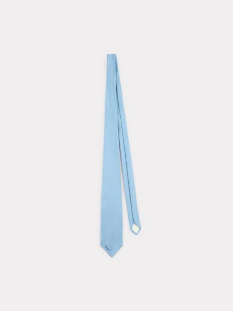 KENZO Wide tie in silk