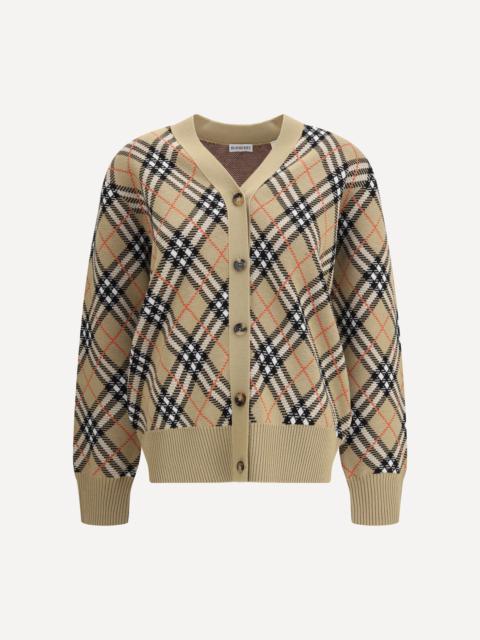 Burberry Archivio Check Cardigan