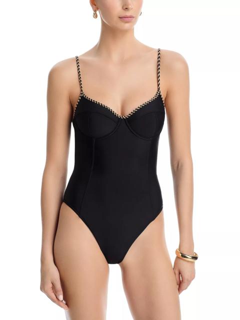 RAMY BROOK Jayda Braided Swimsuit