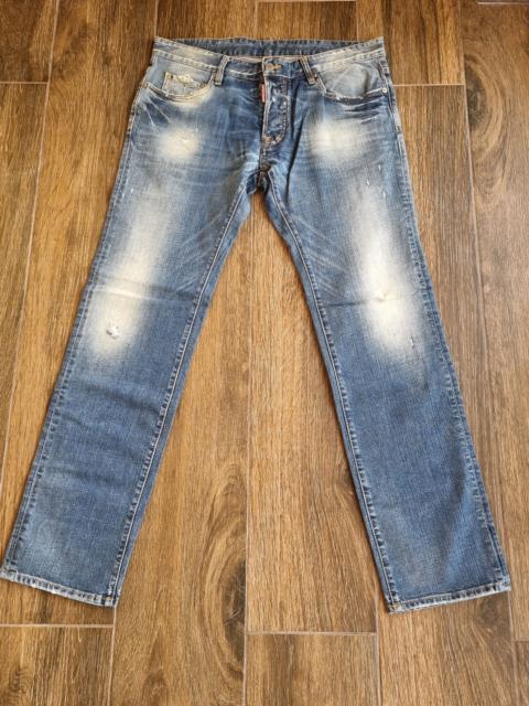 DSQUARED2 'It's A Hard Knock Life' stonewashed distressed jeans