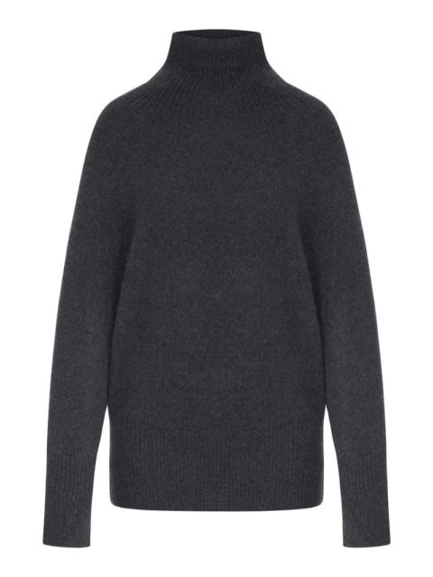 GIORGIO ARMANI Giorgio Armani Women High Neck Sweater In Shaved Cashmere