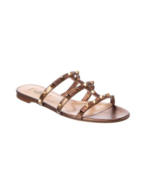 Valentino Valentino Rockstud Caged Leather Sandal