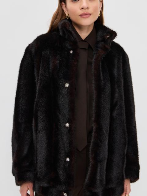MM6 Maison Margiela Faux Fur Sports Jacket