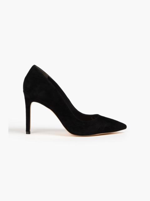 Stuart Weitzman Leigh 95 suede pumps