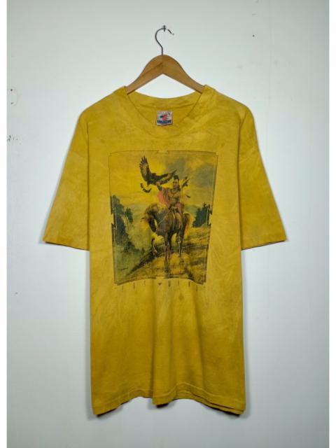 Other Designers Vintage - Vintage East Wind Shirt Red Indian Nice And Simple Design