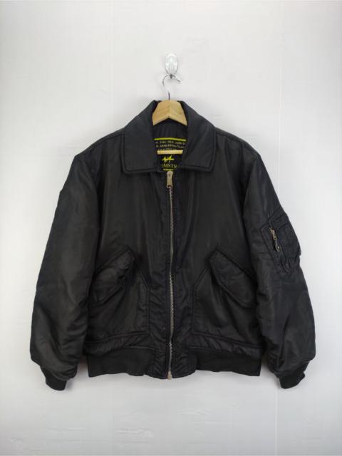 Other Designers Vintage Neil Armstrong Bomber Zipper Jacket