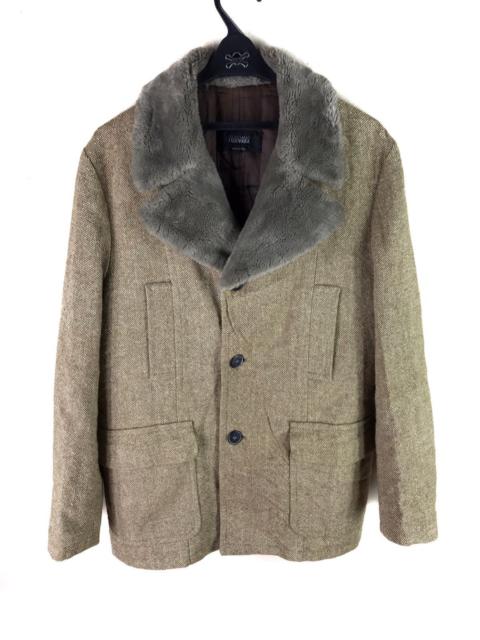 GIULIANO FUJIWARA WOOL COAT JACKET