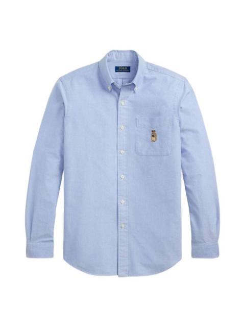 Polo Ralph Lauren Polo Ralph Lauren Polo Bear Cotton Oxford Shirt
