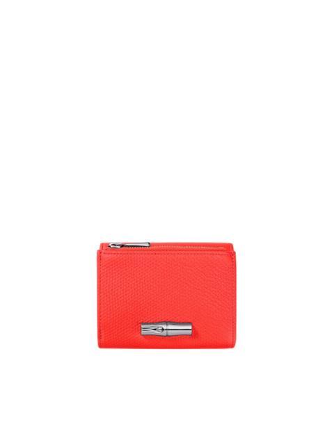 Longchamp `Le Roseau` Compact Wallet