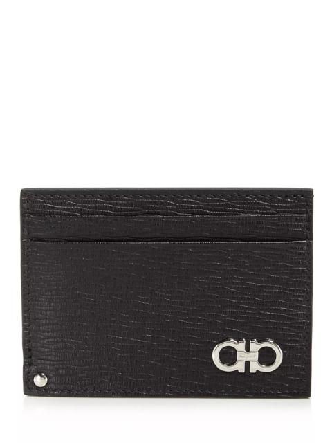 FERRAGAMO Leather ID Window Card Case