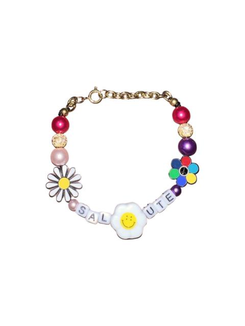 Other Designers Other - Salute smiley face bracelet