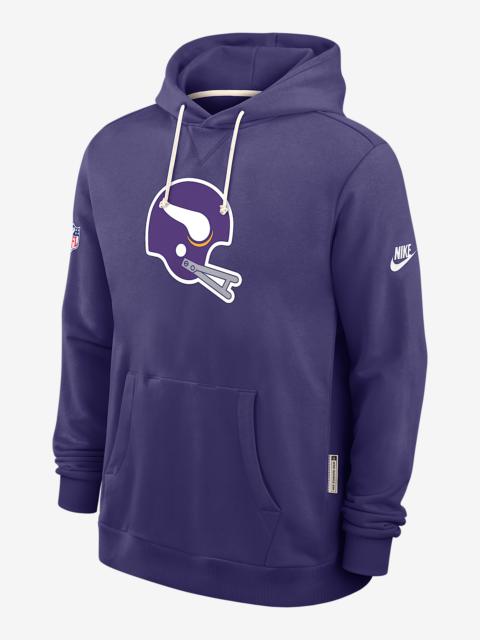 Nike Minnesota Vikings Alt Offensive Set Play Sideline Men's Nike Dri-FIT NFL Pullover Hoodie