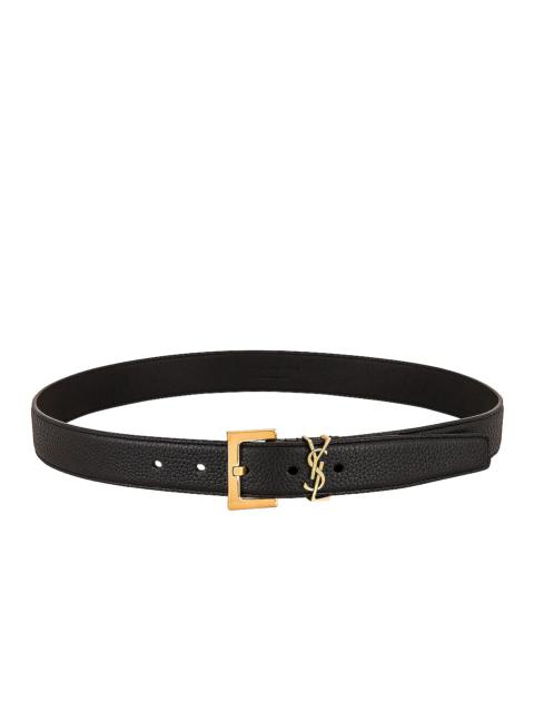 SAINT LAURENT Monogramme Belt