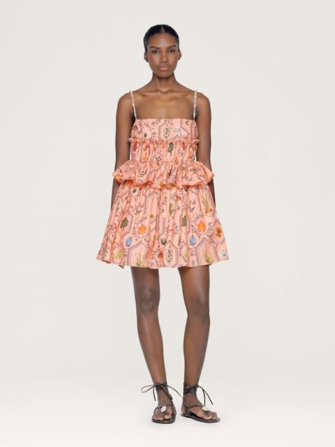 Agua by Agua Bendita Salvador Encaje Mini Dress