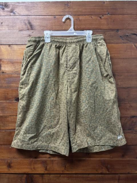 Stüssy Vintage Stussy tiger print short pants