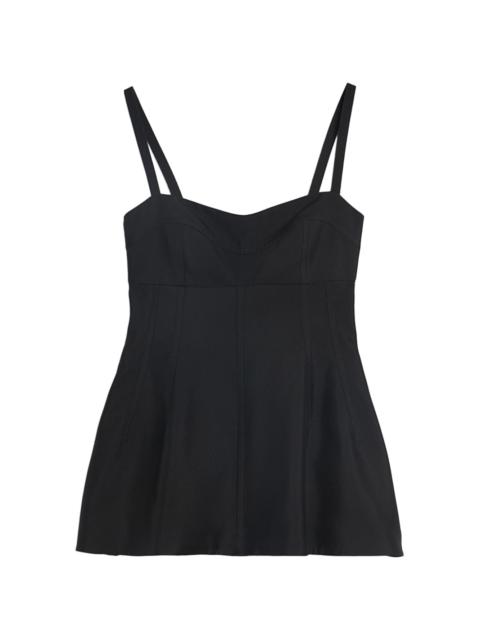 Jil Sander sleeveless bustier top