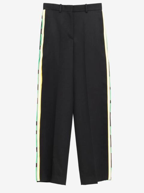 Loewe Loewe Wool Blend Pants Black Women
