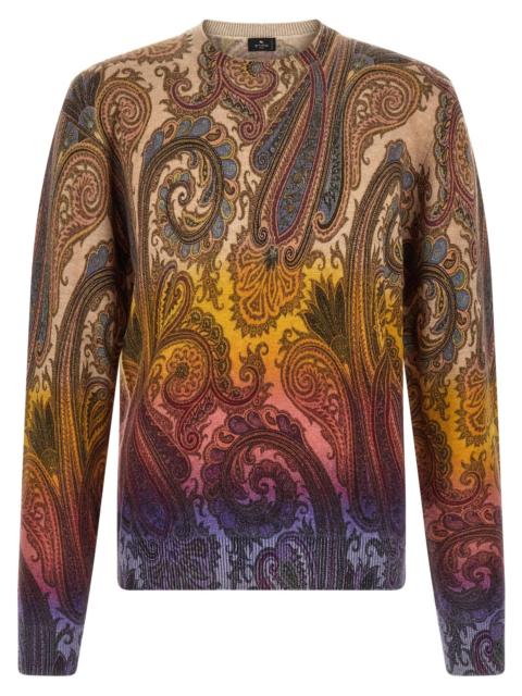 Etro Etro Men Paisley Dégradé Sweater