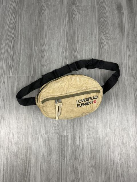 Other Designers Element - Element peace and love cudroy fanny pack waistbag