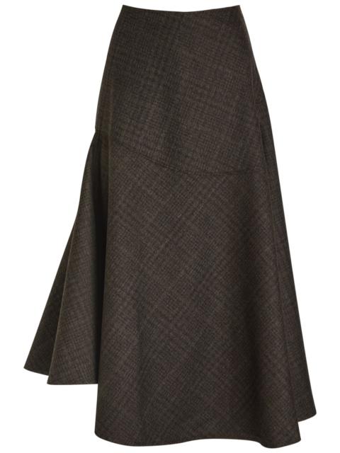 Our Legacy Our Legacy Waltz Asymmetric Wool Midi Skirt