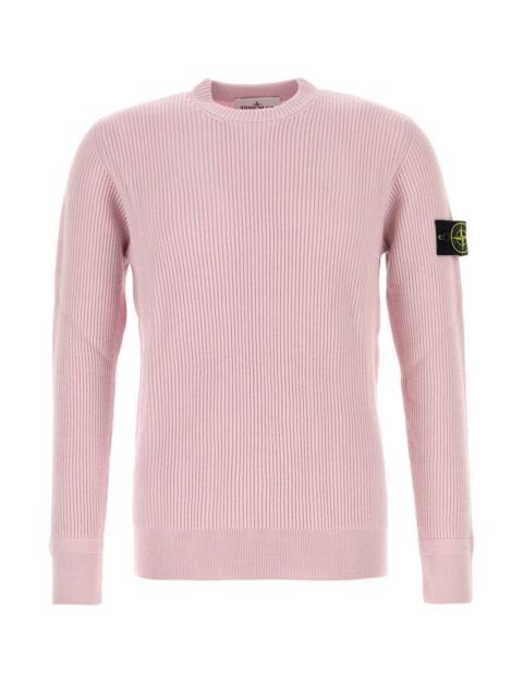 Stone Island Stone Island Men Pink Wool Sweater