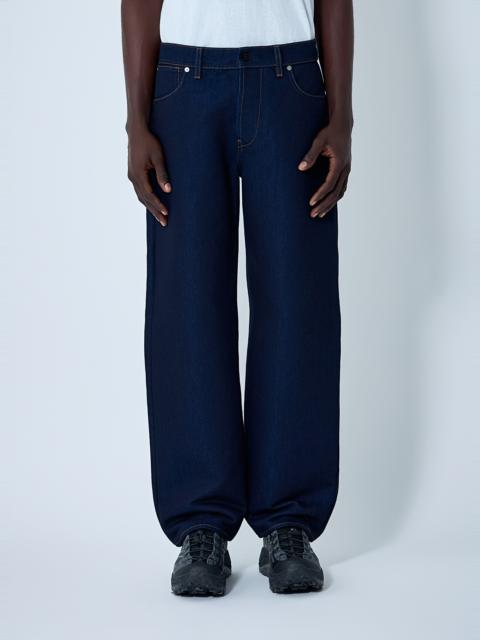 Stone Island Logo Patch Denim Jeans