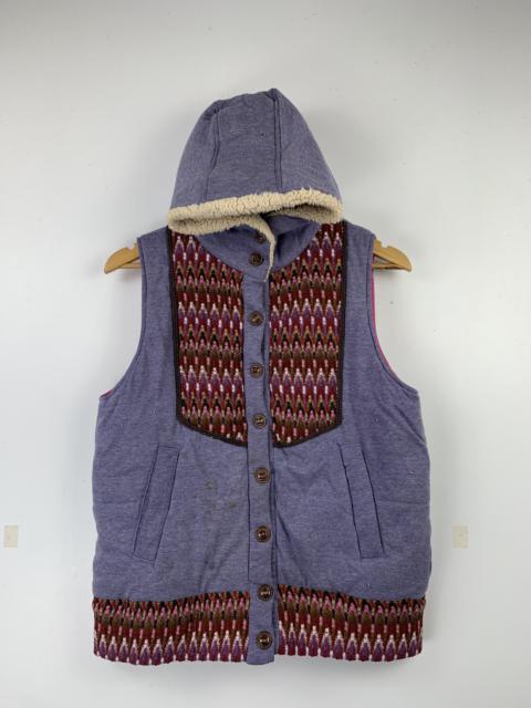 Other Designers Vintage - Vintage Japanese Brand Sherpa Vest