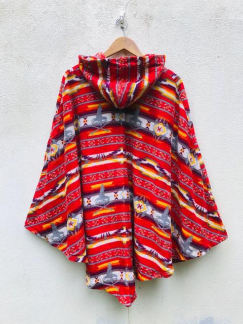 Other Designers Vintage - Vtg 90’s RARE STRIPES COLOUR HYSTERIC GLAMOUR CAPE JACKET