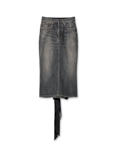 BALENCIAGA Lace Up Skirt