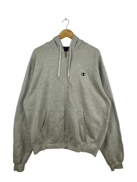 Other Designers Vintage - Vintage Champion Full Zipper Hoodie Grey