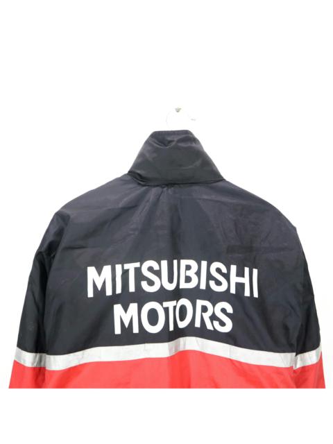 Other Designers Vintage - VIRAGE MITSUBISHI MOTORS Big Logo Multi Color Block