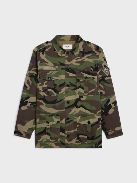 CELINE Celine Saharienne Oversized Military Jacket in M/L