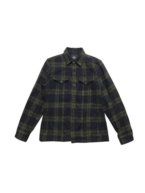 Paul Smith Vintage Paul Smith Plaid Wool Shirt Button Down Jacket