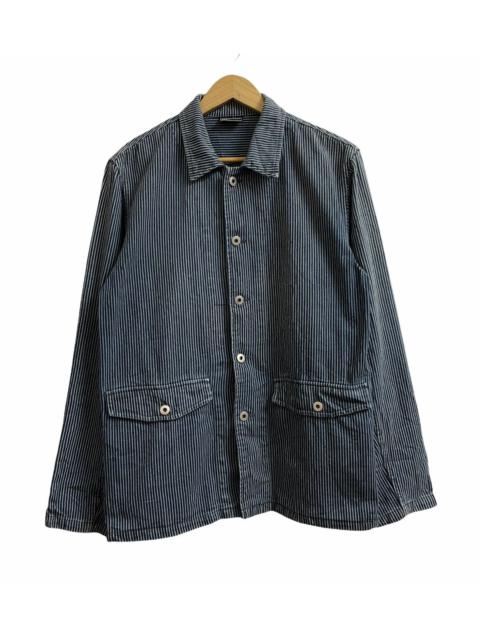 Other Designers Vintage - Gilevans Workwear Hickory Button Jacket