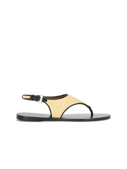 PARIS TEXAS Amalfi Flat Sandal