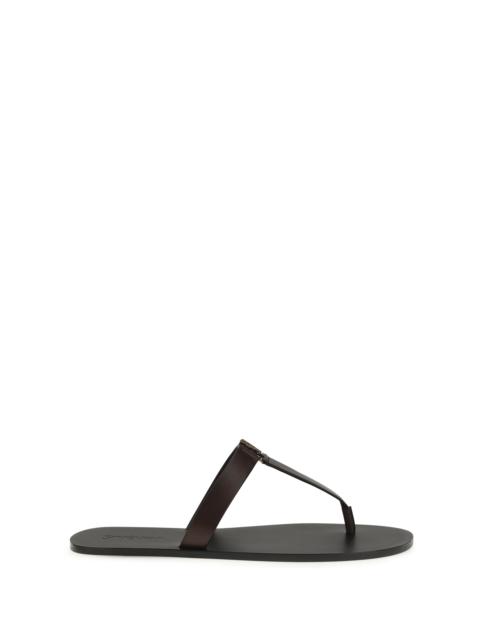 SAINT LAURENT Saint Laurent Men Babylone Thong Sandals
