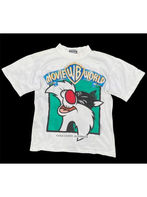 Other Designers Vintage 1993 Movie World Gold Coast Australia Tees