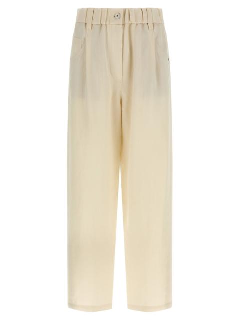 Brunello Cucinelli Brunello Cucinelli Women Linen Trousers