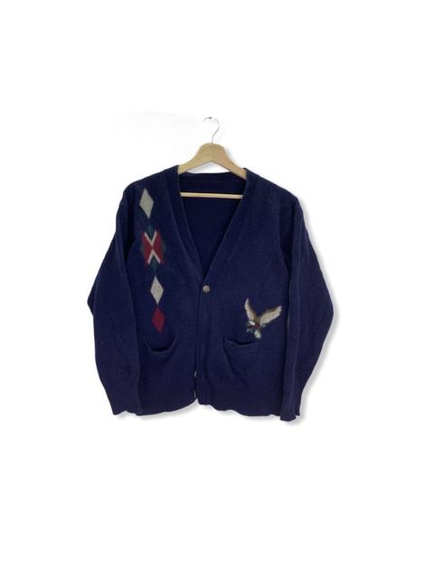 Other Designers Vintage - Vintage 70s Eagles Wool Cardigan