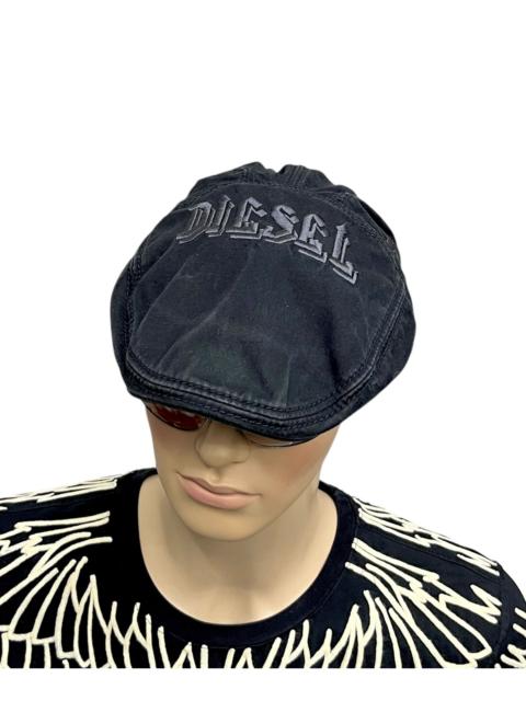 Diesel VERY RARE💥Vintage DIESEL BOLD EMBROIDERY Beretta Flat Cap