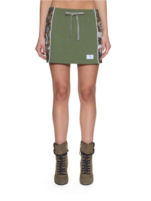 Ksubi ORIGIN TRAKSKIRT SPLICED CAMO HASH