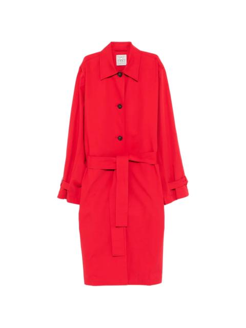 TOTEME Light Spring Trench in Poppy