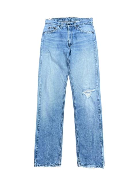 Other Designers Levi's × Levi's Vintage Clothing × Vintage - Vtg 70s Levi’s 505 Orange Tab - Talon Zip - Light Wash Denim