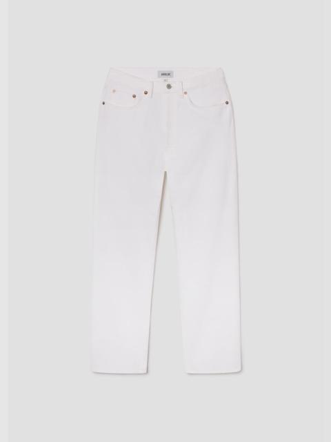 AGOLDE LANA JEAN IN MARSHMALLOW